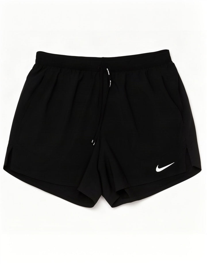 Nike Dame Dri Fit Sports Shorts UK 10 Small Black