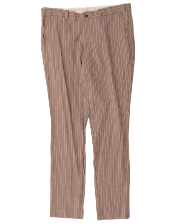 Jack & Jones Herre Slim Chino Bukser IT 52 XL W36 L31 Gråstribet