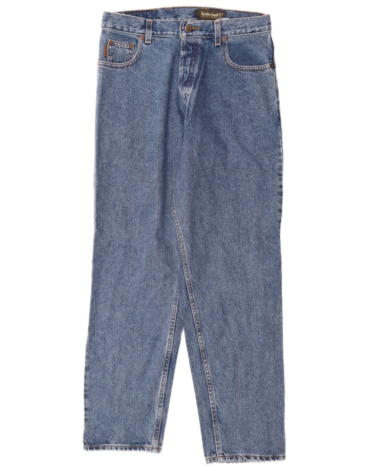 Timberland Straight Jeans til mænd W31 L30 blå bomuld