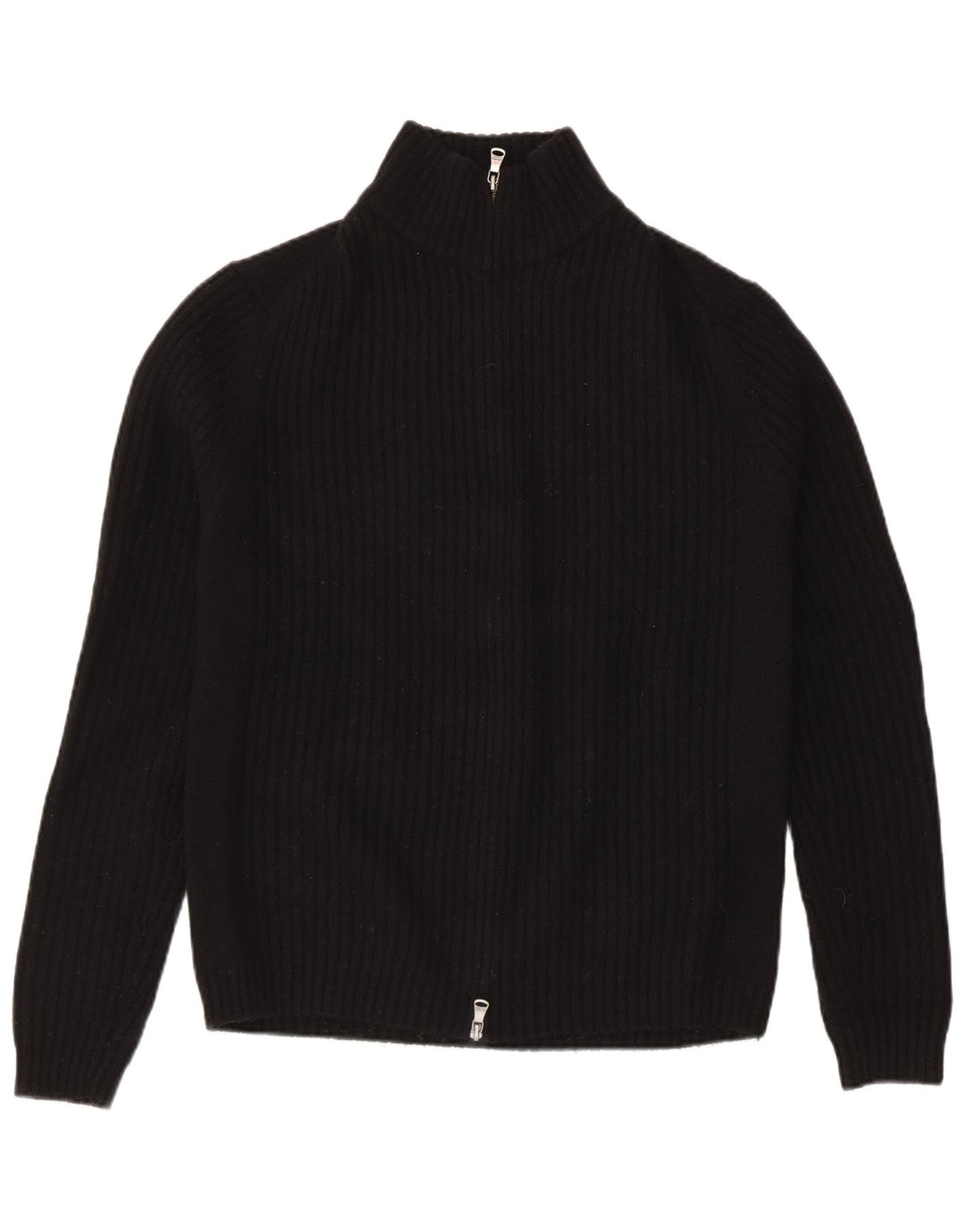 Calvin Klein Herre Cardigan Sweater Stor Sort Merinould