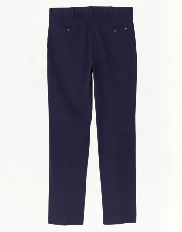Polo Ralph Lauren Herre Lige Chino Bukser W34 L32 Marineblå Bomuld