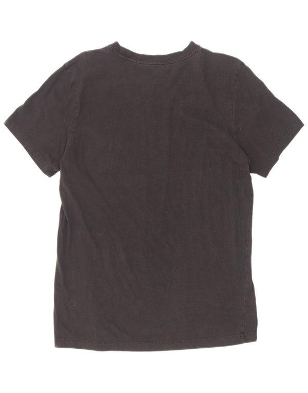 Adidas Herre grafisk T-shirt Top Medium Sort Bomuld