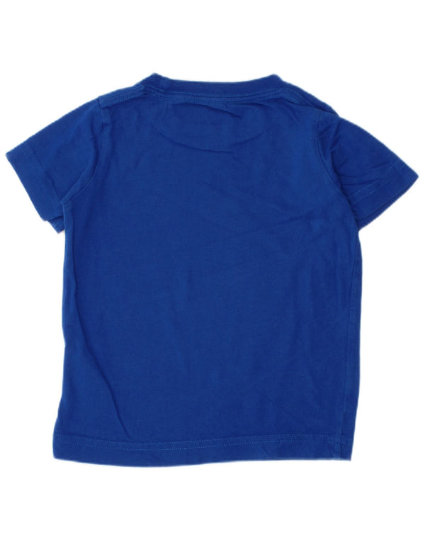 Nike Boys Athletic Cut Grafisk T-Shirt Top 2-3 år Blå Bomuld
