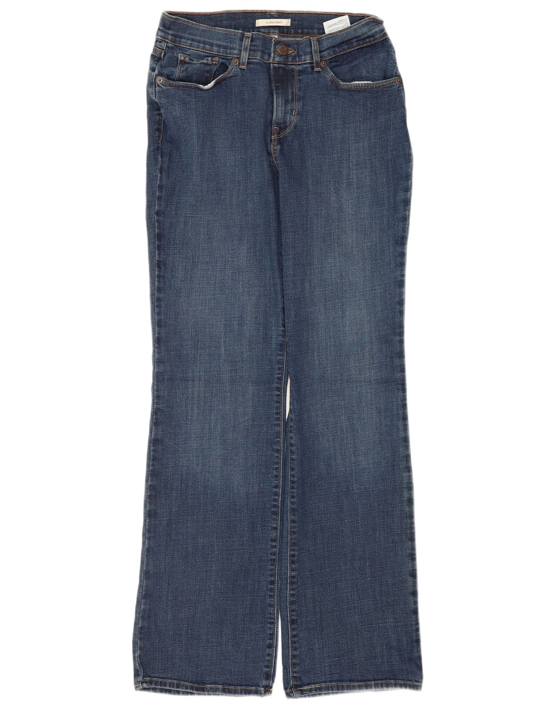 Levi's Dame Classic Bootcut Jeans W28 L32 Blå Bomuld