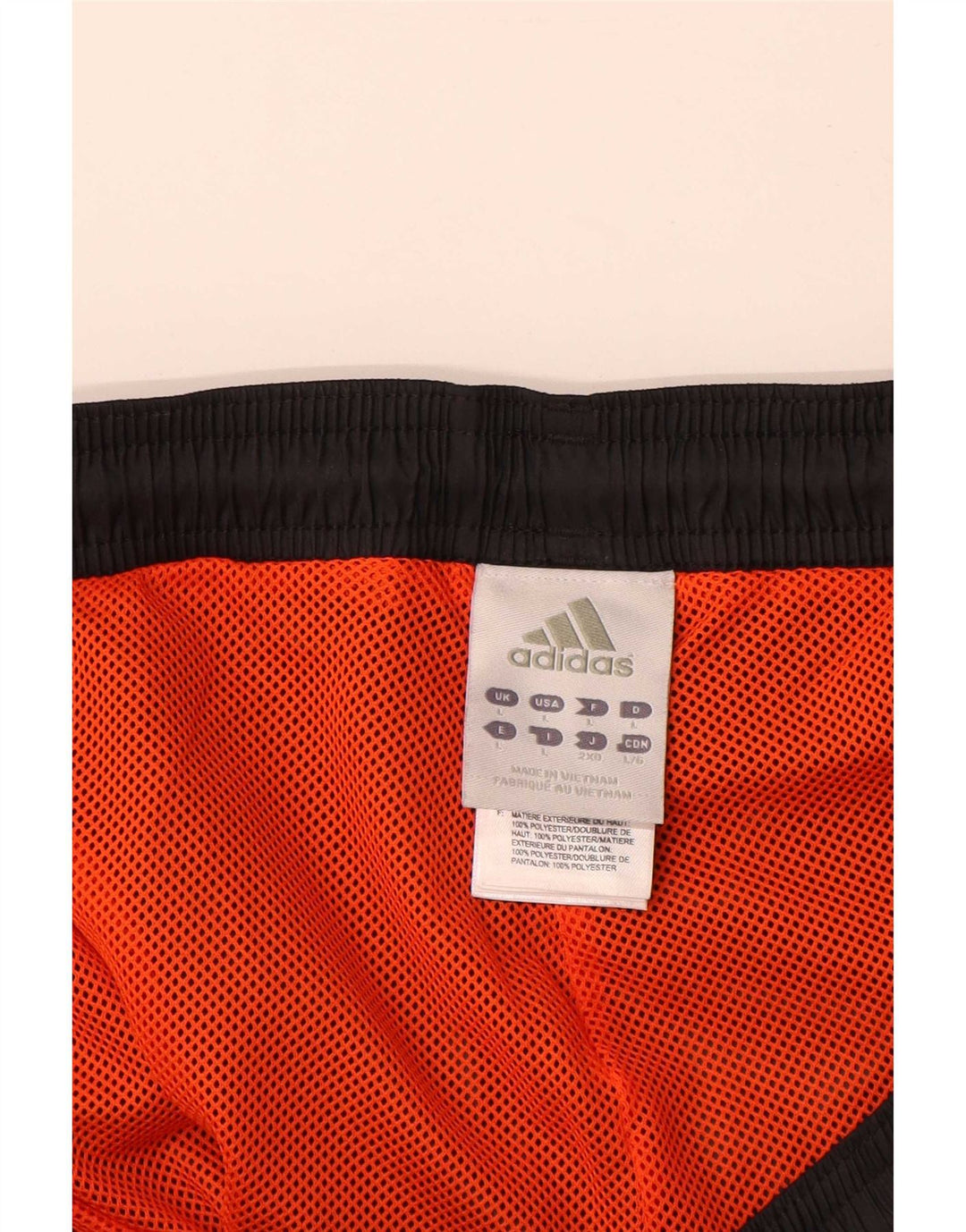 Adidas Træningsdragtsbukser til mænd Stor sort polyester