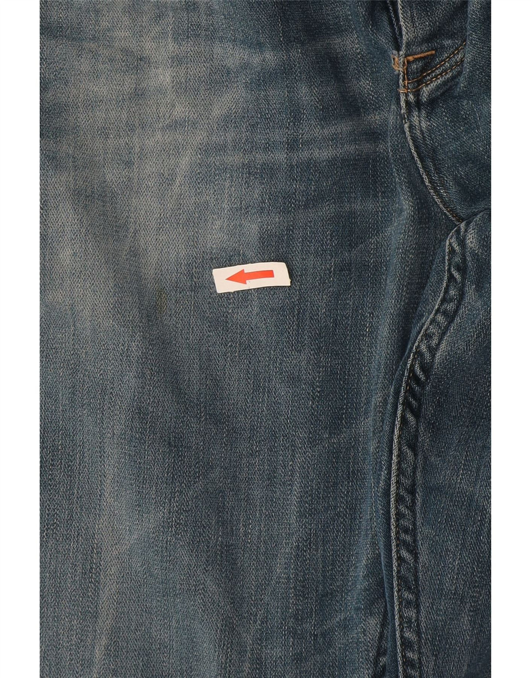 Wrangler Herre Ben Slim Jeans W38 L34 Blå Bomuld