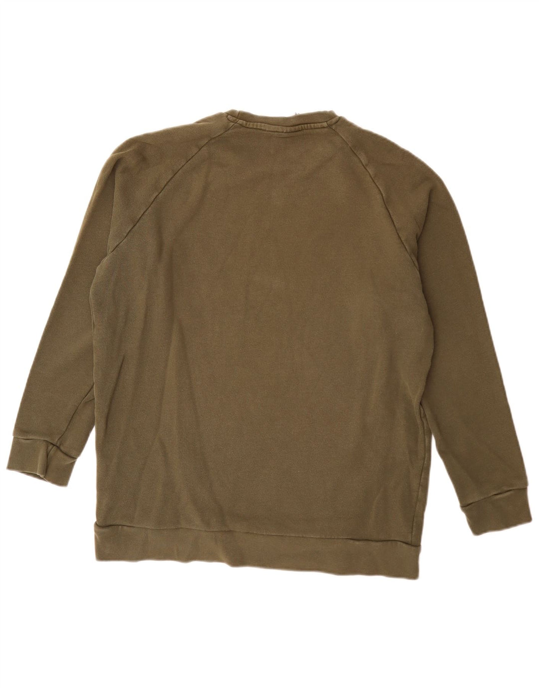 Adidas Sweatshirt til mænd, stor Khaki Bomuld