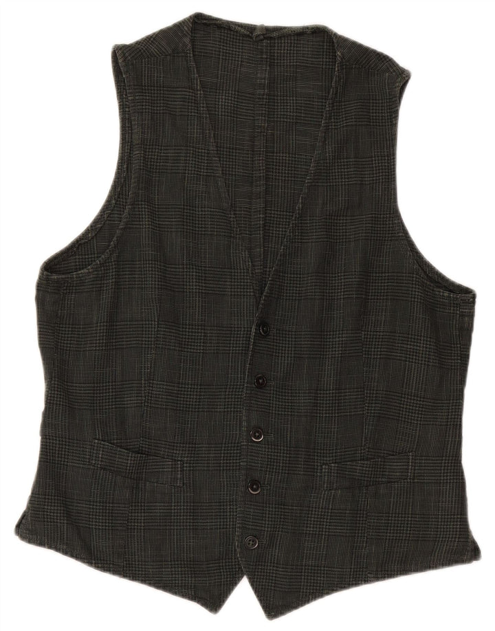BOGGI veste til mænd Medium Grøn Houndstooth