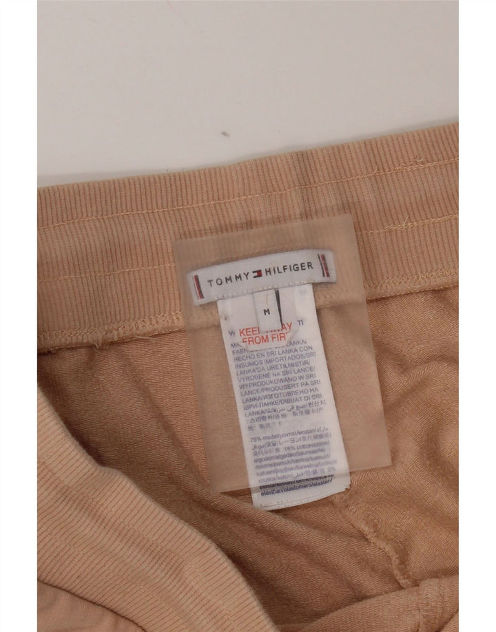 Tommy Hilfiger Graphic Tracksuit Bukser til kvinder UK 14 Medium Beige Modal