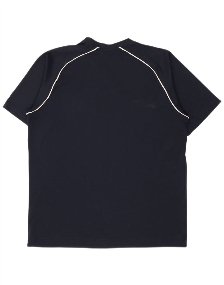 Lotto Herre T-Shirt Top 2XL Navy Blue Polyester