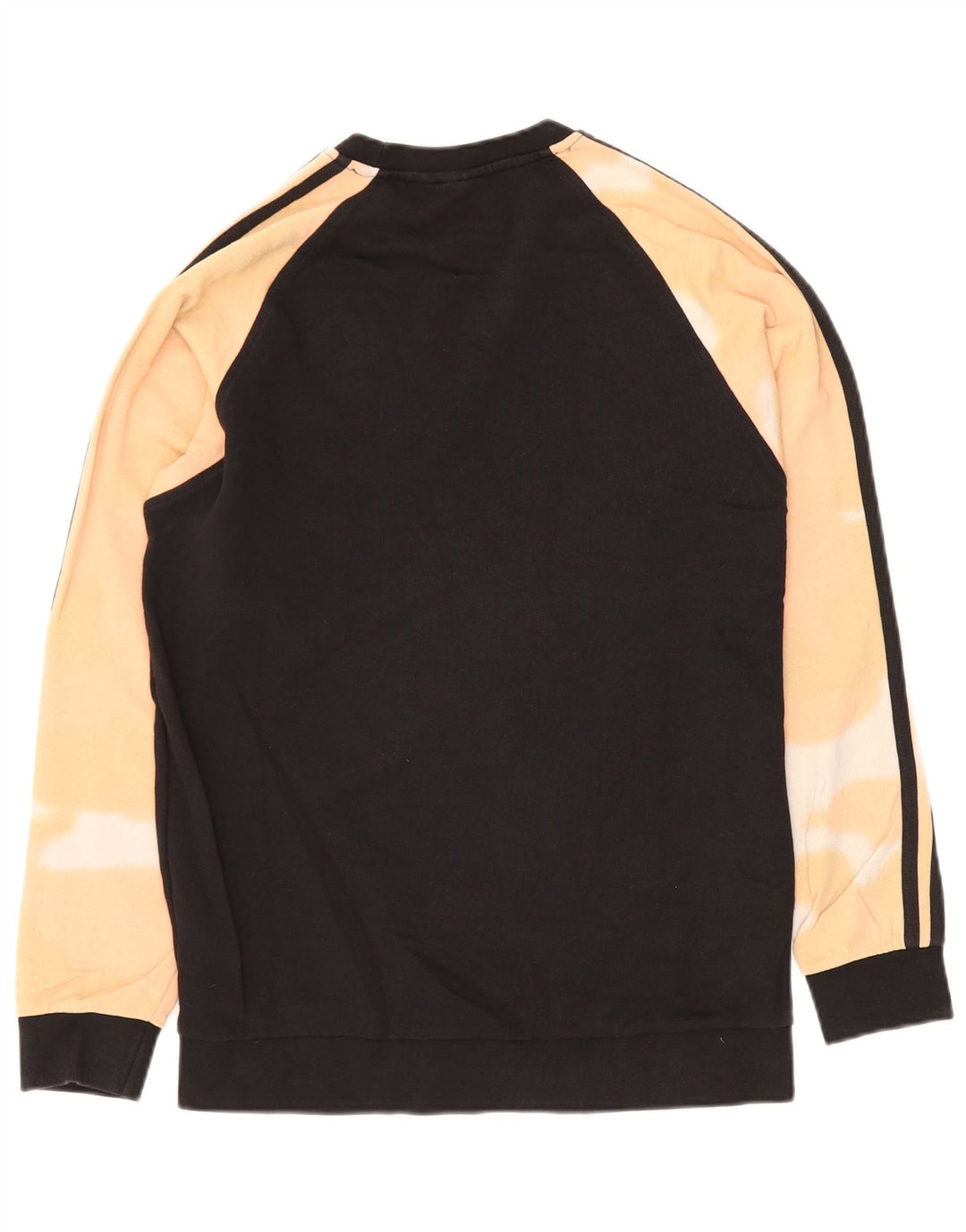 ADIDAS Sweatshirt til mænd Medium Sort Tie Dye Bomuld