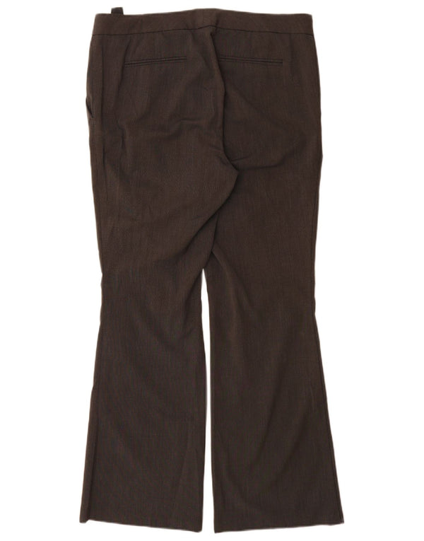 Marks & Spencer kvinders højtaljede chinobukser UK 12 Medium W32 L30 Grå