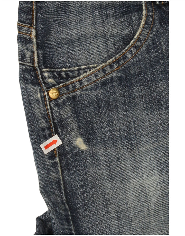 LEE Dame Knox Dart Straight Jeans W29 L29 Blå Bomuld