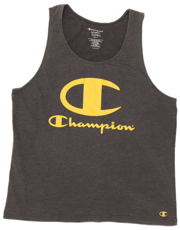 Champion Herre Large Grå Bomuld