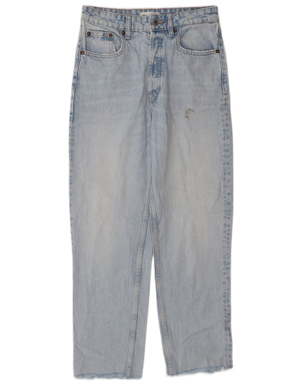 Zara Womens Tapered Jeans EU 36 XS W26 L26 Blå Bomuld