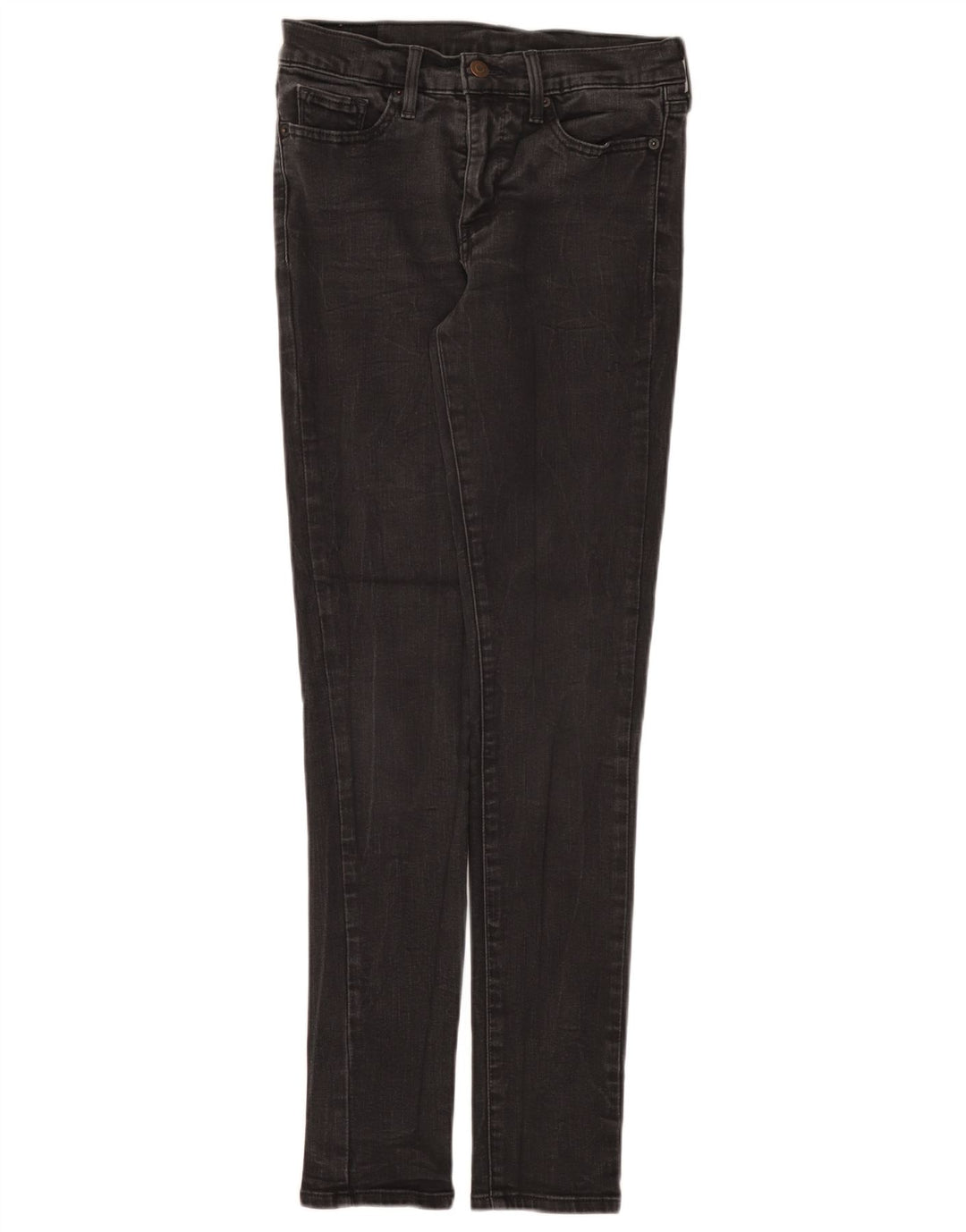Levi's skinny jeans til kvinder W28 L32 sort bomuld