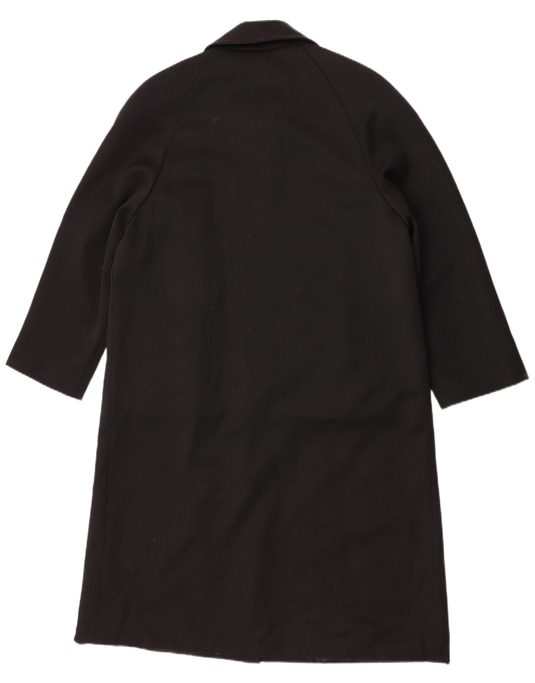 Vintage overfrakke til kvinder IT 46 Large Black Virgin Wool