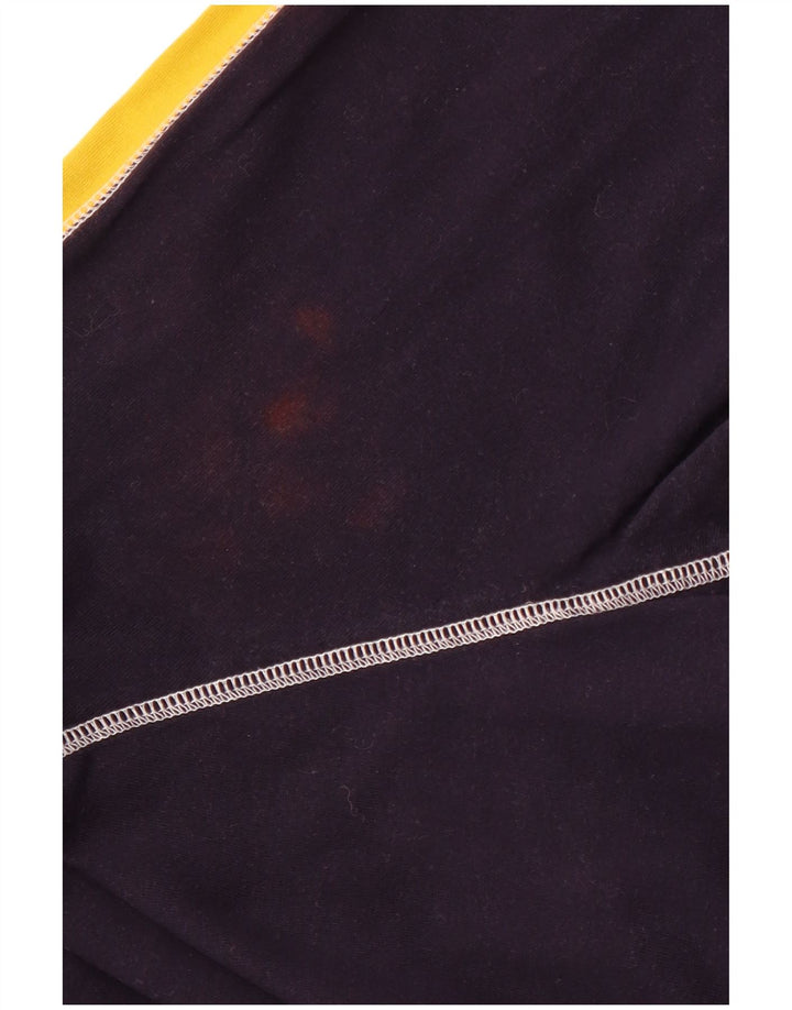 PUMA Herre Top Langærmet XL Navy Blue Colourblock Sports