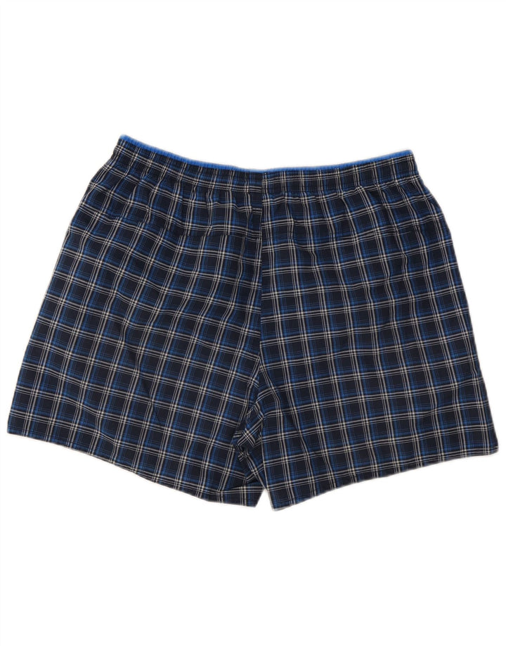Adidas Sportshorts til mænd Medium Navyblå Ternet polyester