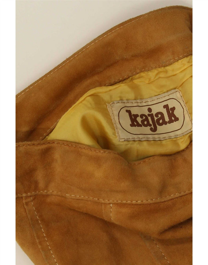 Vintage Dame Ruskind Flared Skirt W26 Small Brown