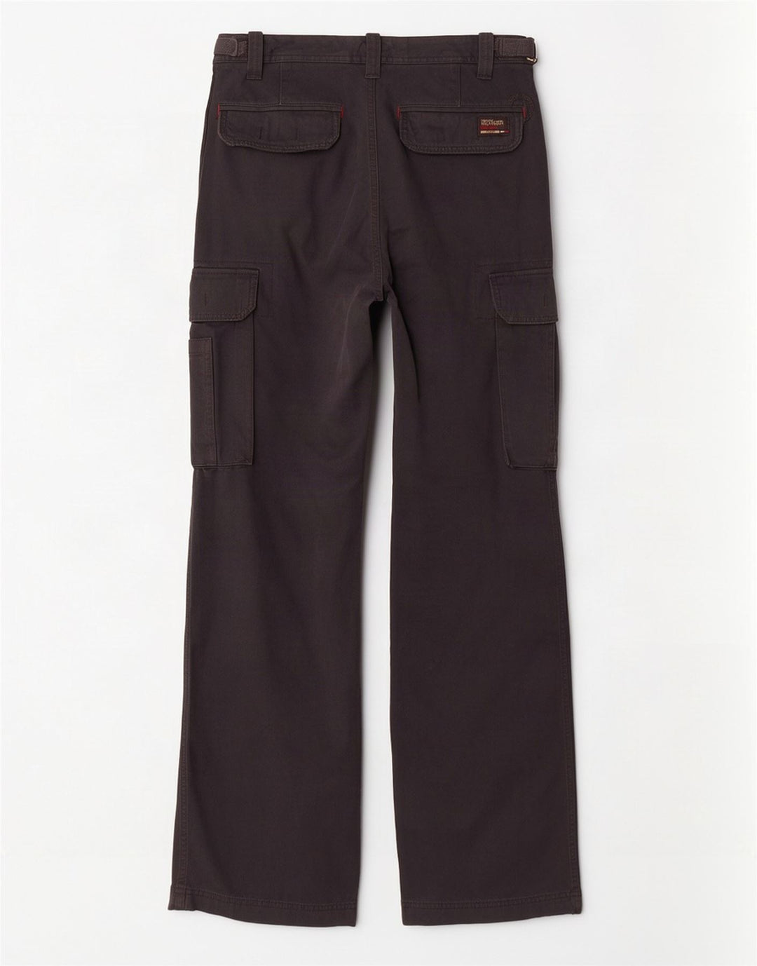 Tommy Hilfiger Herre Straight Cargo Bukser W32 L34 Grå Bomuld