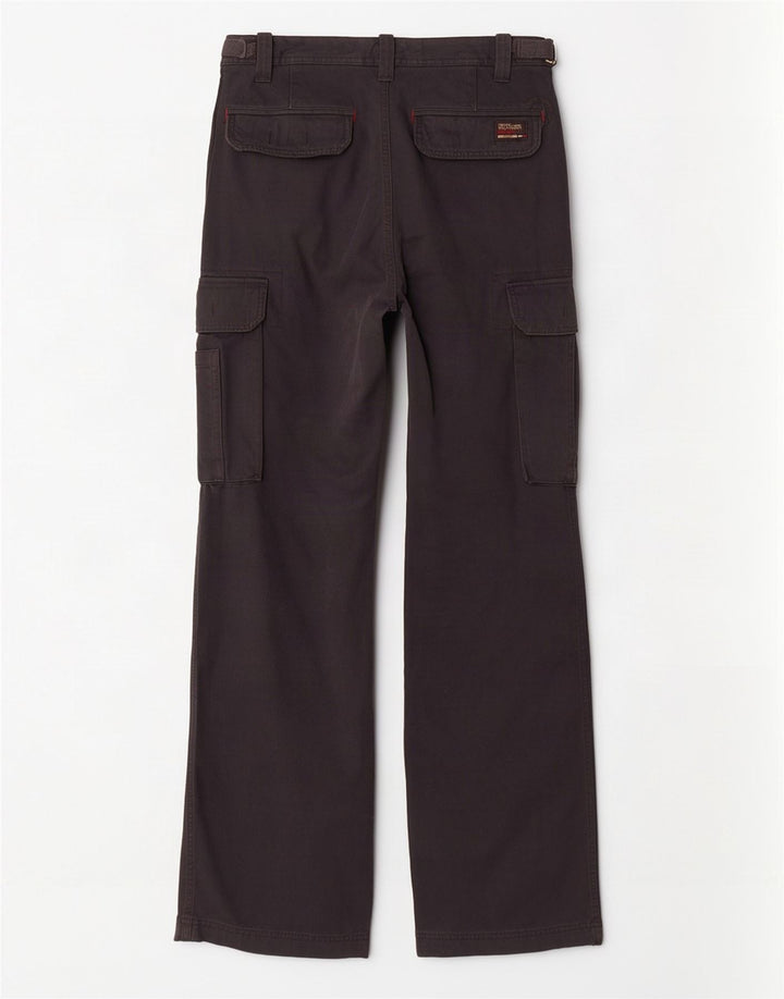 Tommy Hilfiger Herre Straight Cargo Bukser W32 L34 Grå Bomuld
