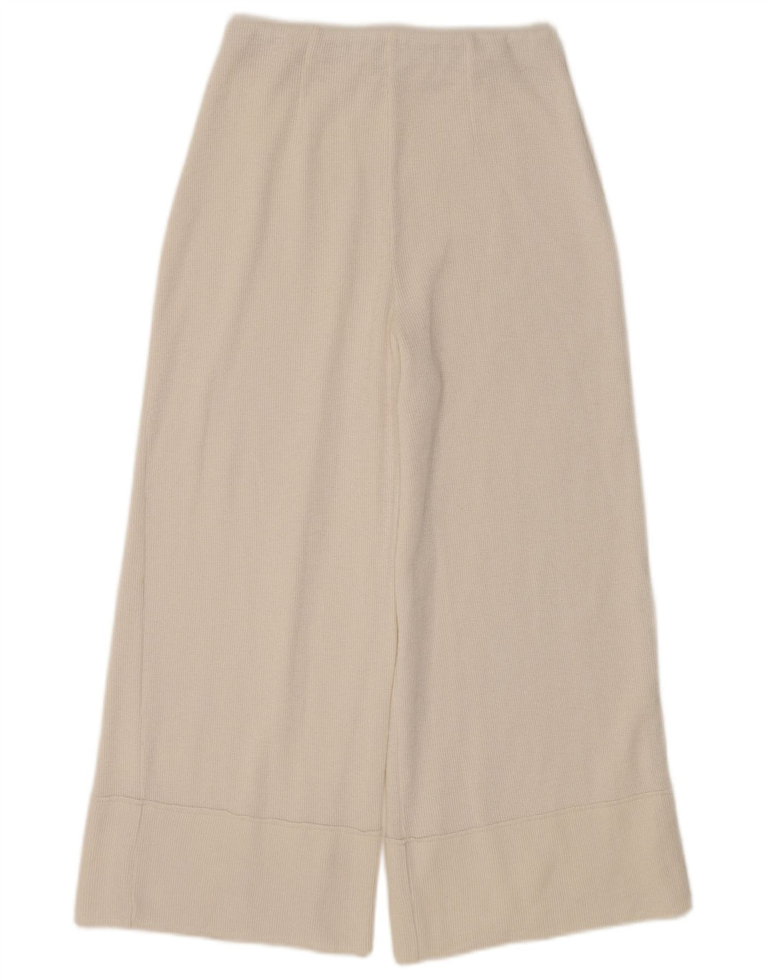 Zara Dame Capri Træningsdragt Bukser UK 10 Small White