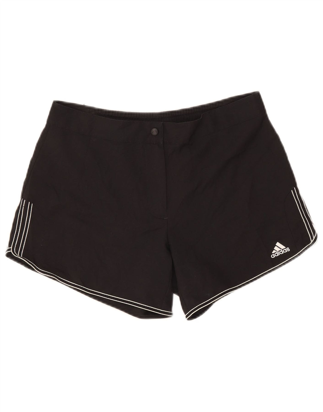 Adidas Dameshorts UK 12 Medium W30 Sort Polyester