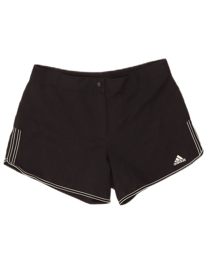Adidas Dameshorts UK 12 Medium W30 Sort Polyester