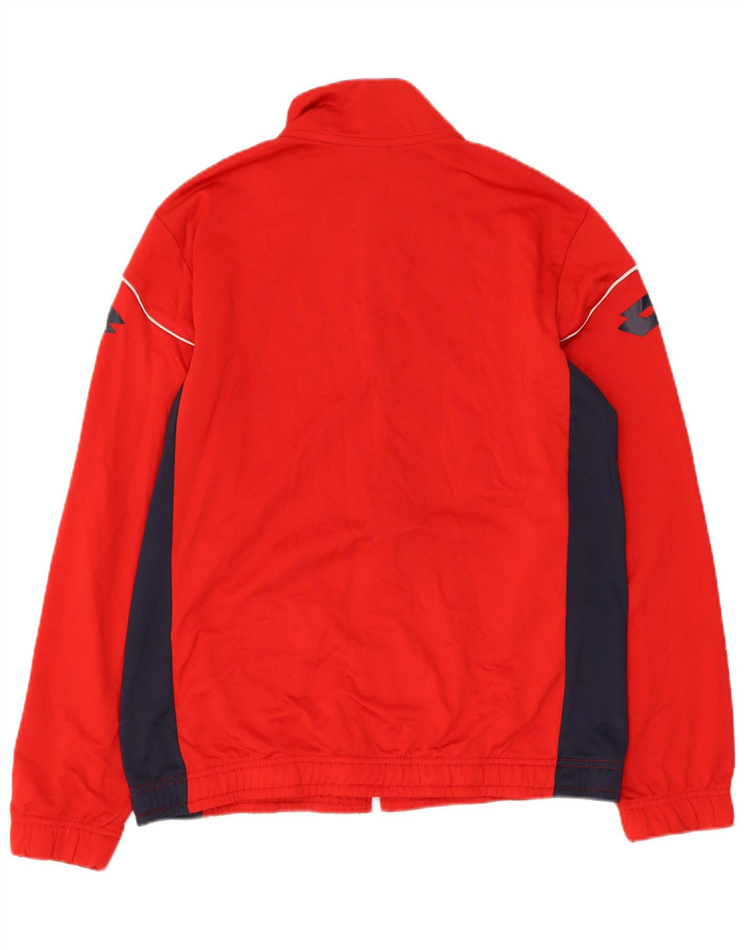 LOTTO Herre grafisk træningsdragt Topjakke Medium Rød Colourblock Polyester