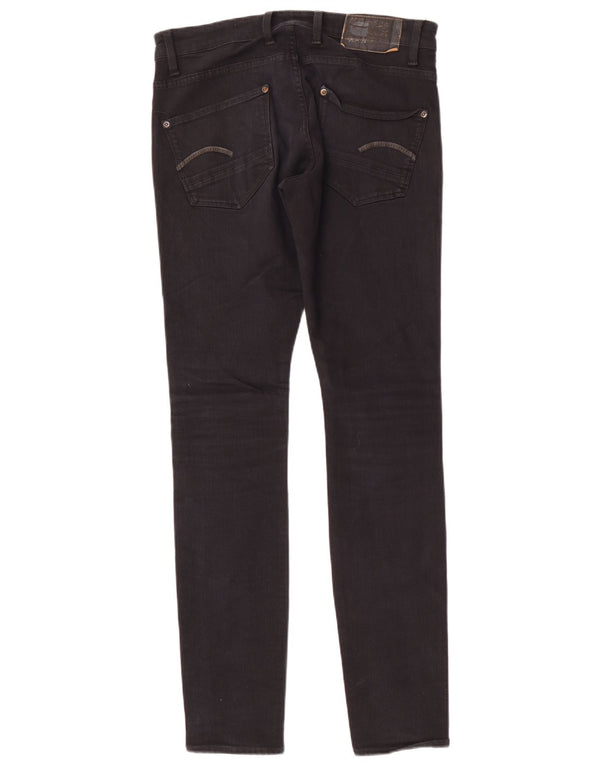 G-Star Herre Revend Skinny Jeans W33 L34 Sort Bomuld