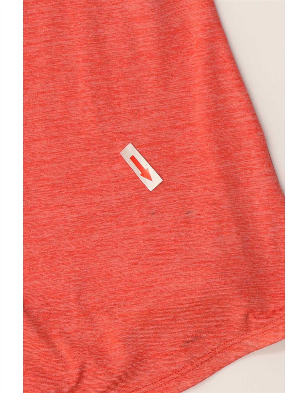 Columbia T-Shirt Top UK 16 Stor Orange Polyester