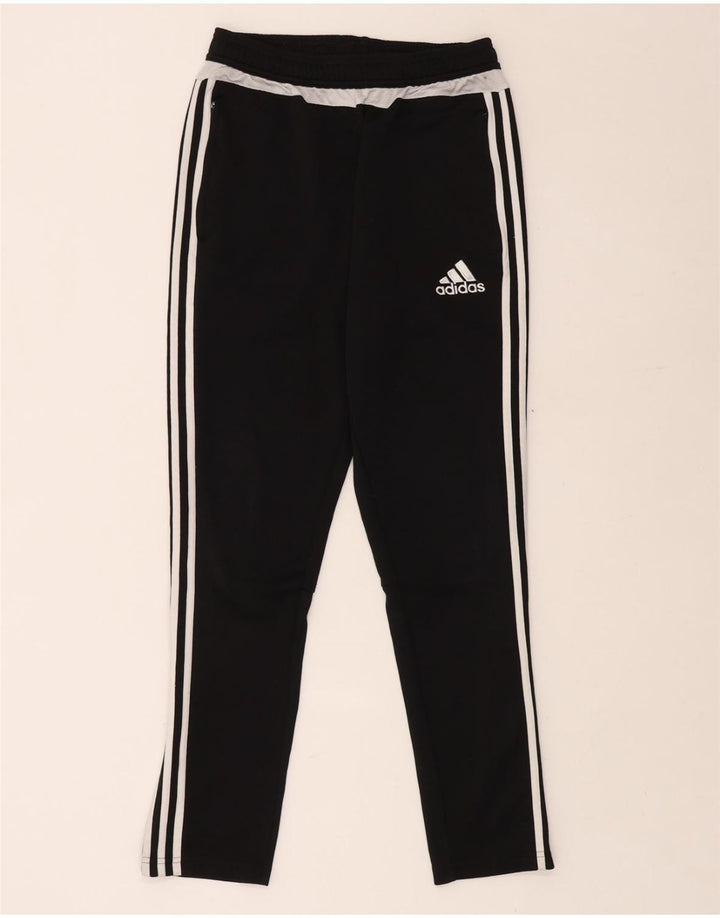 ADIDAS drenge Climacool træningsdragt bukser 13-14 år sort polyester