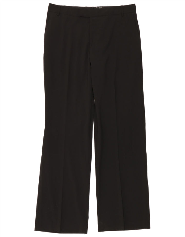Ted Baker Straight Suit Bukser til mænd W36 L36 Sort