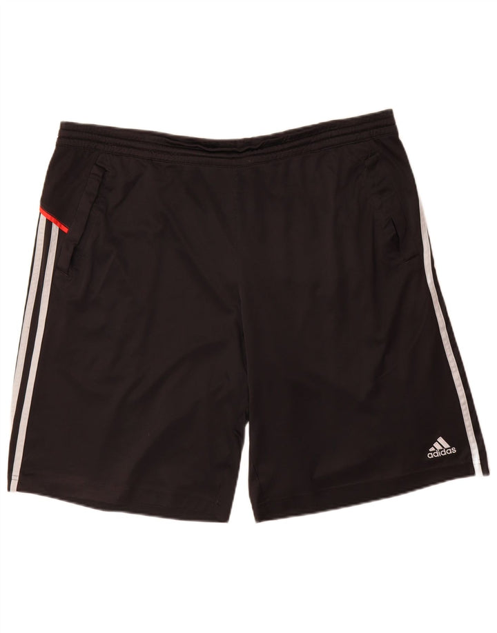 Adidas Herre Climalite Sport Shorts 2XL Sort Polyester