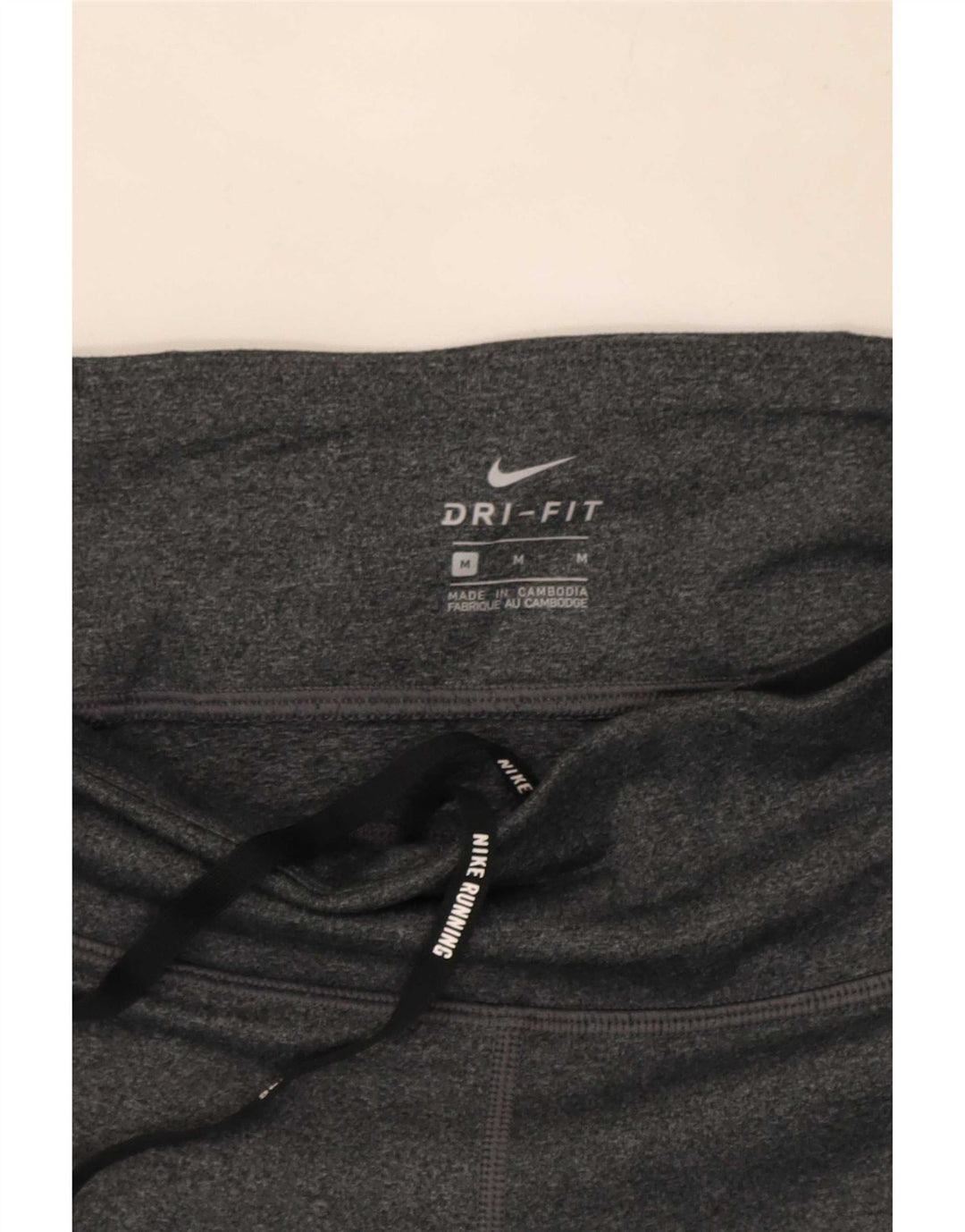 Nike Dame Dri Fit Leggings UK 12 Medium Grey