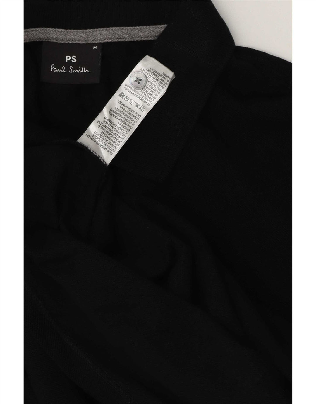 Paul Smith Langærmet Polo Shirt til mænd Medium Sort