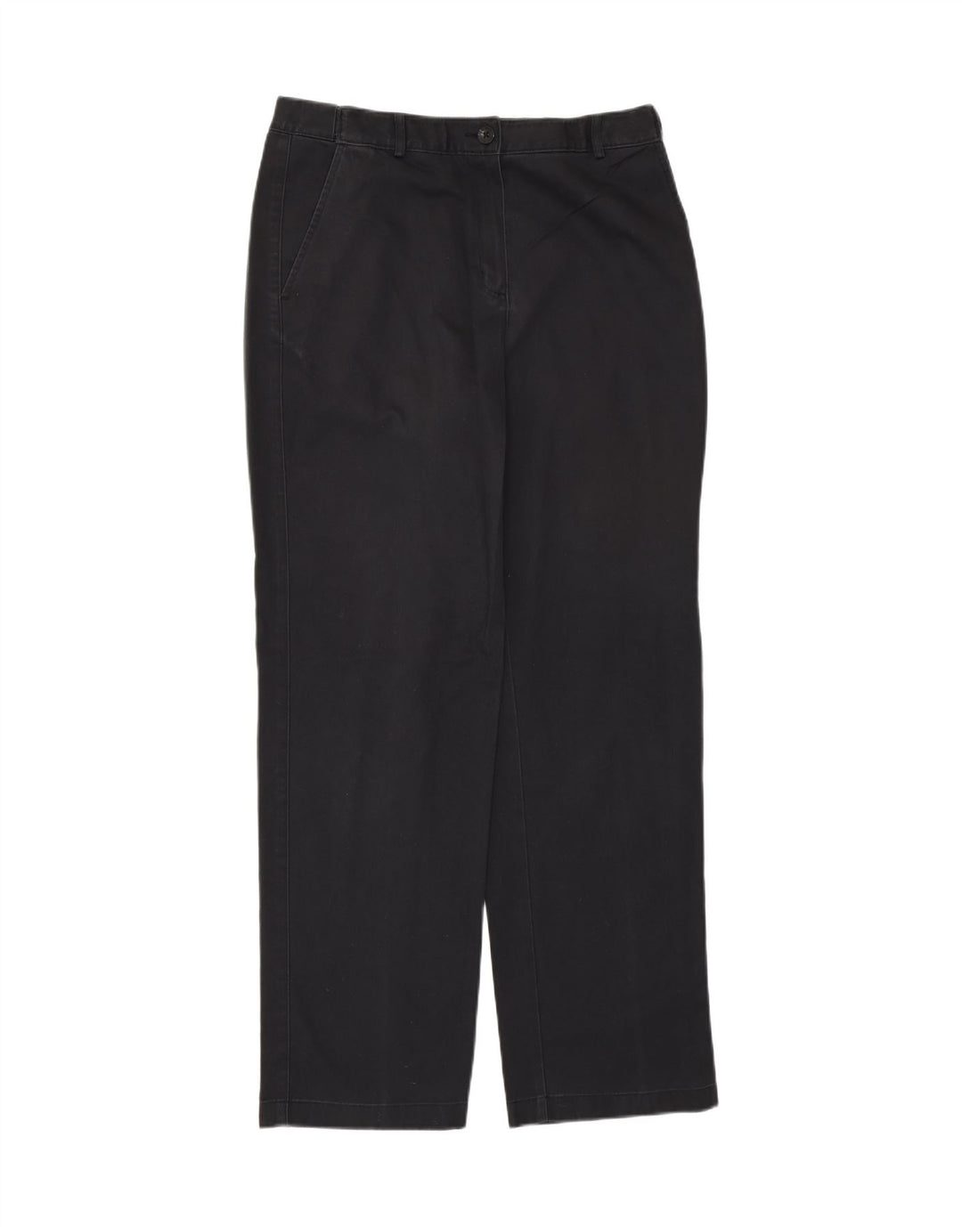 Zara Dame Højtaljede Straight Jeans EU 38 Small W28 L32 Blå Bomuld