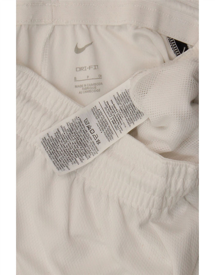Nike Herre Dri Fit Sportshorts Små hvide Colourblock Polyester