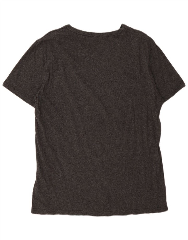 Tommy Hilfiger Herre Grafisk T-Shirt Top Stor Grå Bomuld