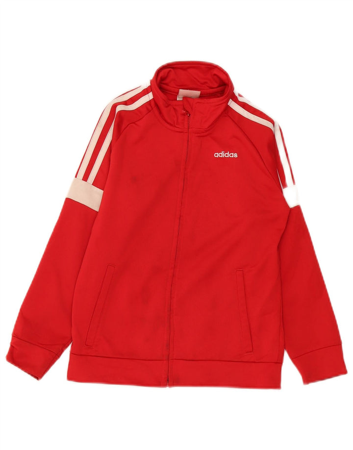 Adidas Træningsdragt Topjakke til drenge 6-7 år Rød Colourblock