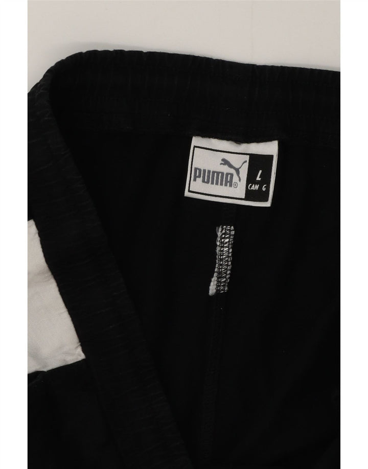 PUMA Sportshorts til mænd Large Black Colourblock