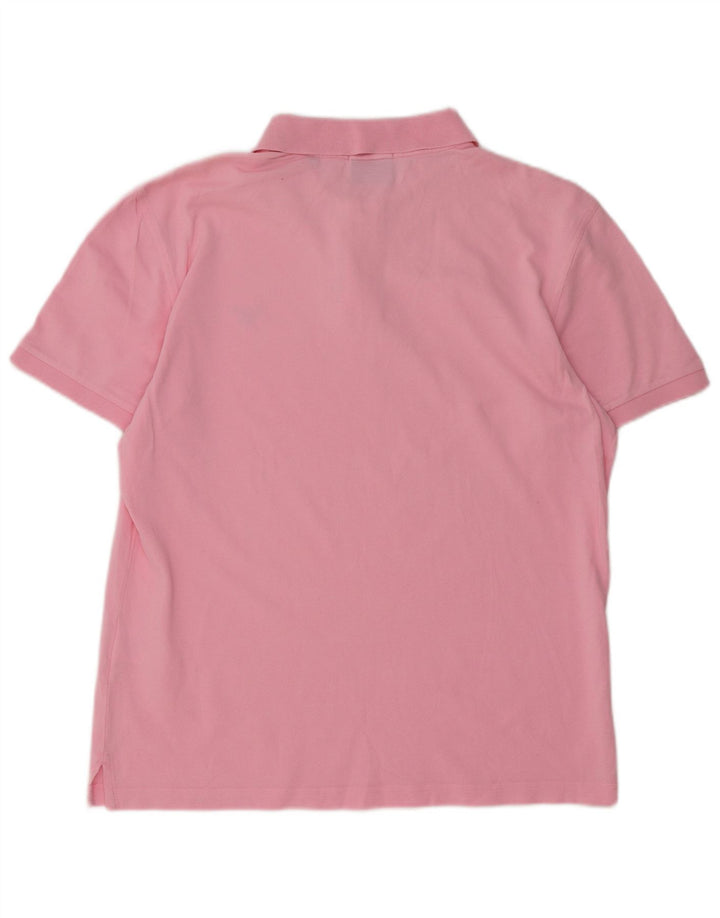 GANT Herre Regular Fit Polo Shirt Large Pink Bomuld