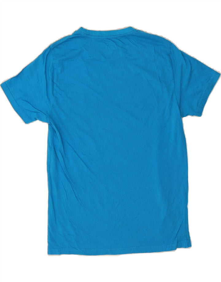 HURLEY Mens Graphic T-Shirt Top Small Blue Cotton Vintage Hurley and Second-Hand Hurley from Messina Hembry 