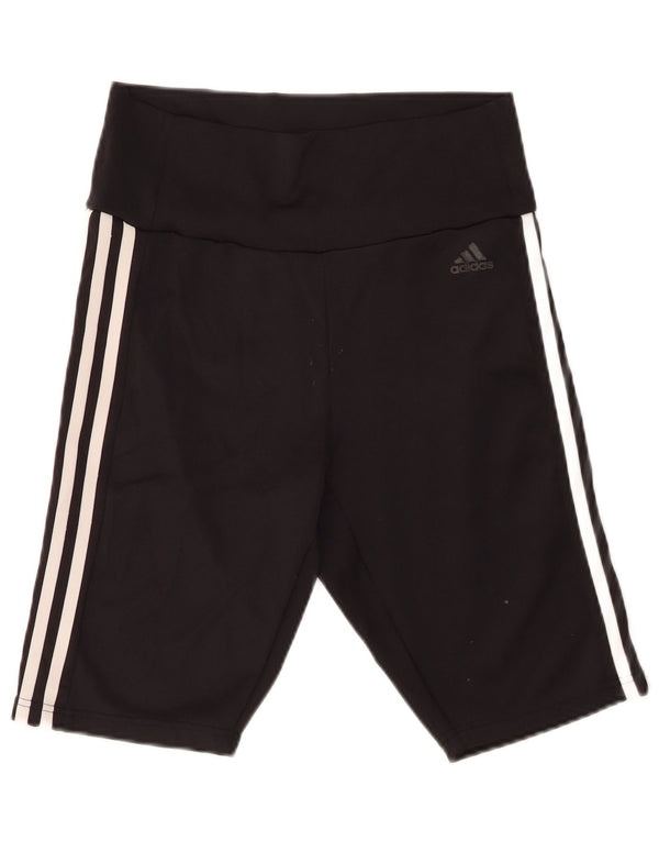Adidas Aeroready Sportsshorts til kvinder UK 12/14 Medium Black Polyester