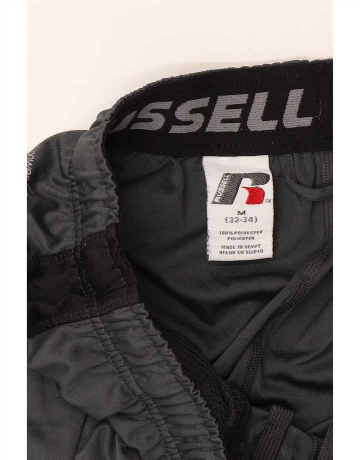 Russell Athletic Herre Sportshorts Medium Grey Colourblock Polyester