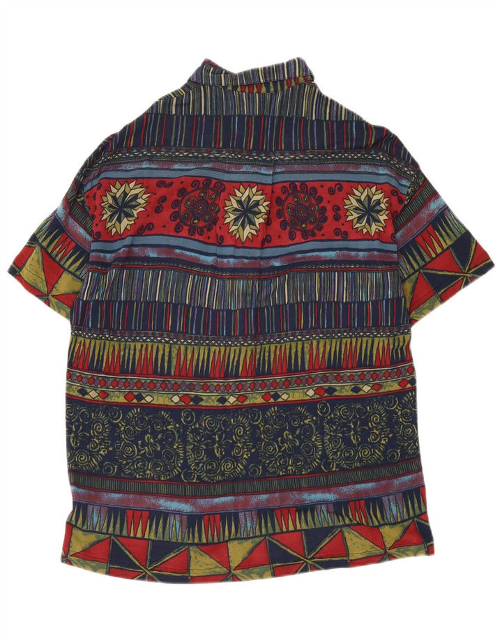 Marella skjortebluse til kvinder UK 14 Medium Flerfarvet Geometrisk
