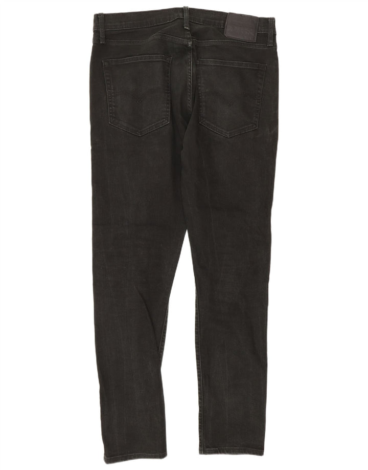 Levi's Herre 512 Slim Tapered Jeans W36 L30 Grå Bomuld Classic