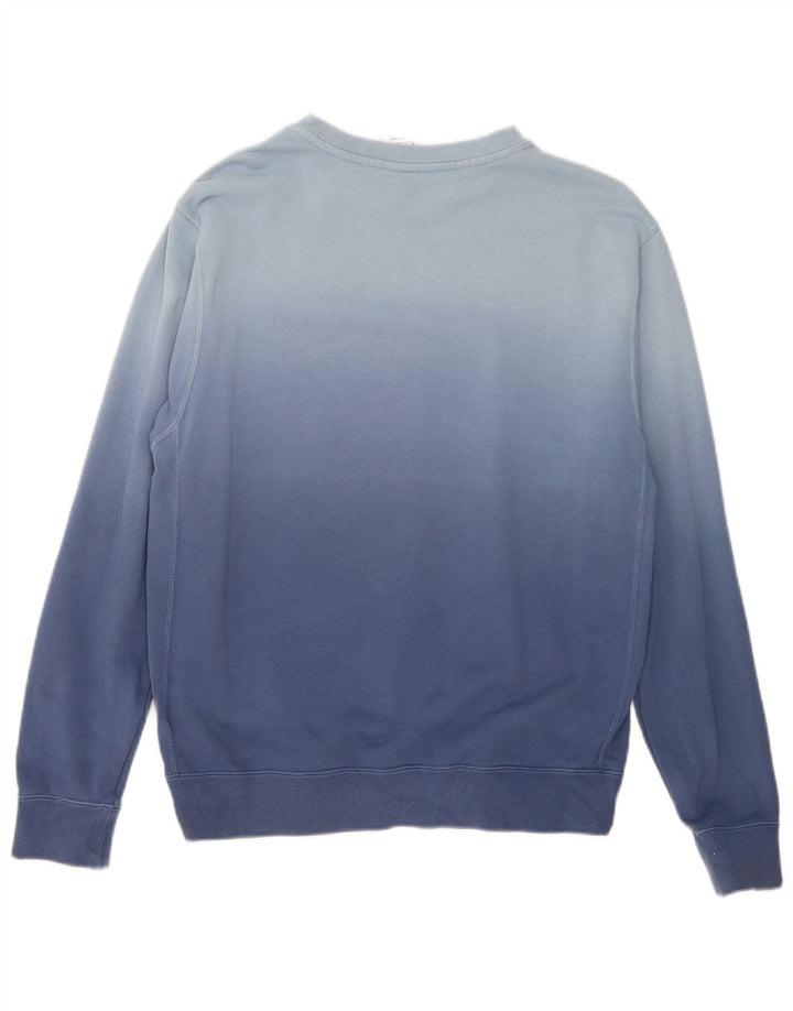 Nike Herre sweatshirt Jumper Medium Blue Tie Dye Bomuld
