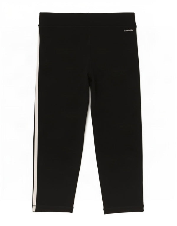 Adidas Girls Climalite Capri Leggings 14-15 år Sort polyester